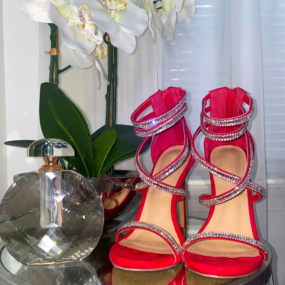 Sparkling Red Heels